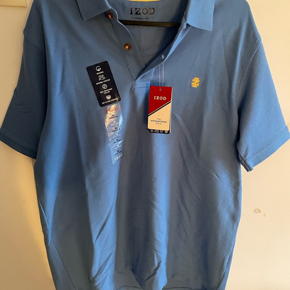 IZOD Men's Blue Polo Shirt